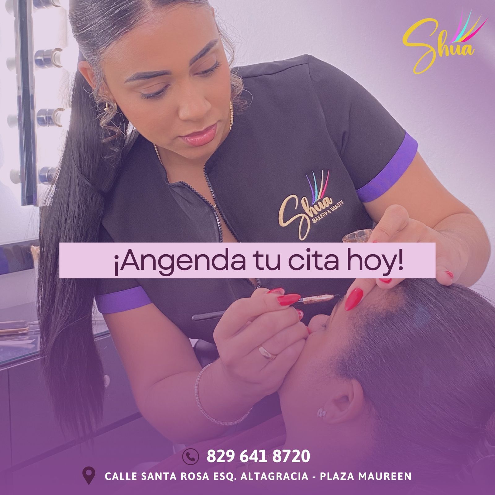 Agenda tu cita hoy - Servicio de maquillaje profesional