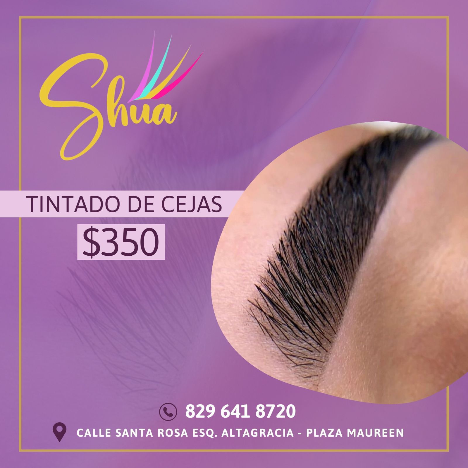 Tintado de cejas - Promoción especial